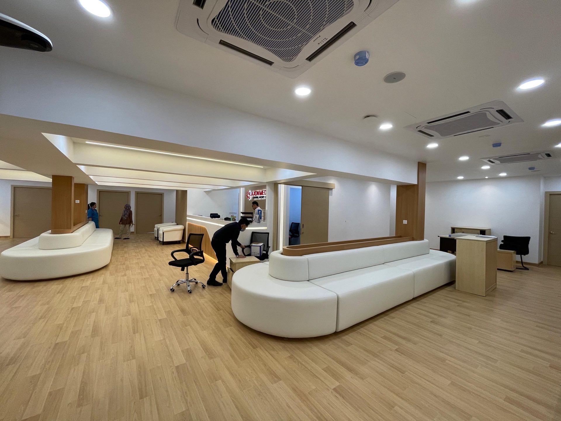 Reception and Waiting Area